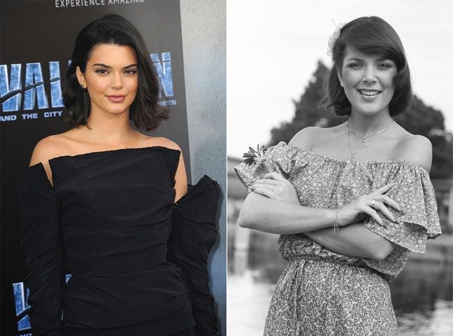 Kendall Jenner ile Kris Jenner'ın benzerliği şaşırttı