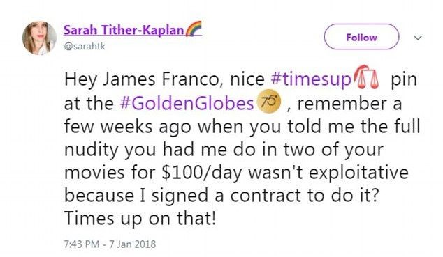 James Franco'ya taciz suçlaması