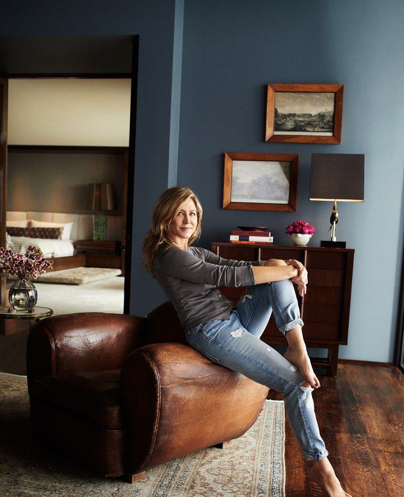 Jennifer Aniston evinin kapılarını açtı