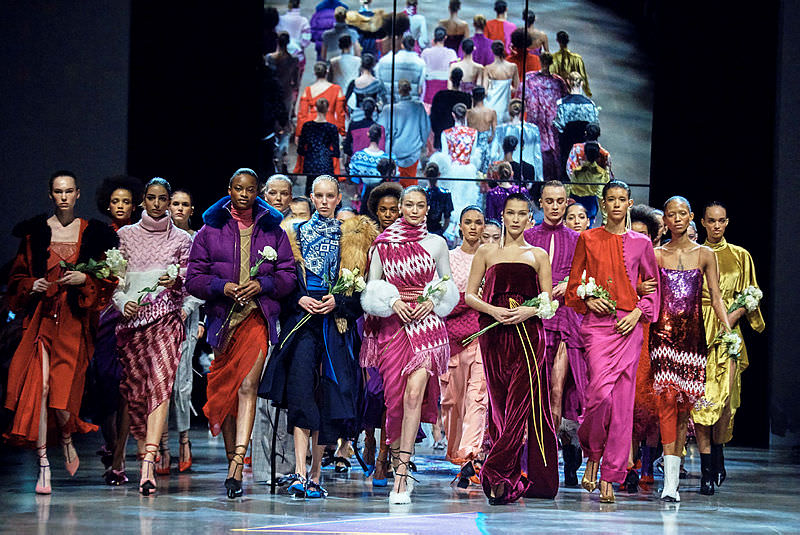 New York Moda Haftası'na damga vurdular!