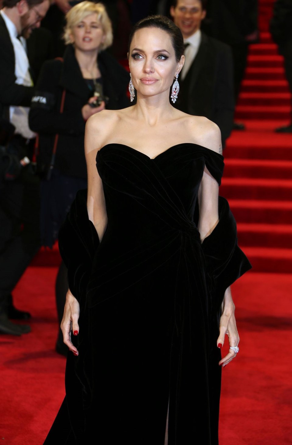 BAFTA ödül töreninde şıklık yarışı