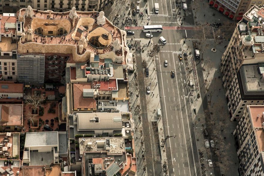 Bir kuşun gözünden Barselona