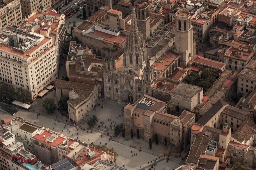 Bir kuşun gözünden Barselona