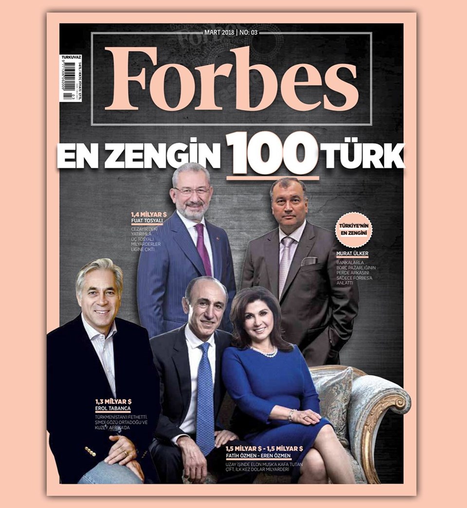 Forbes Zenginler Listesi 2018