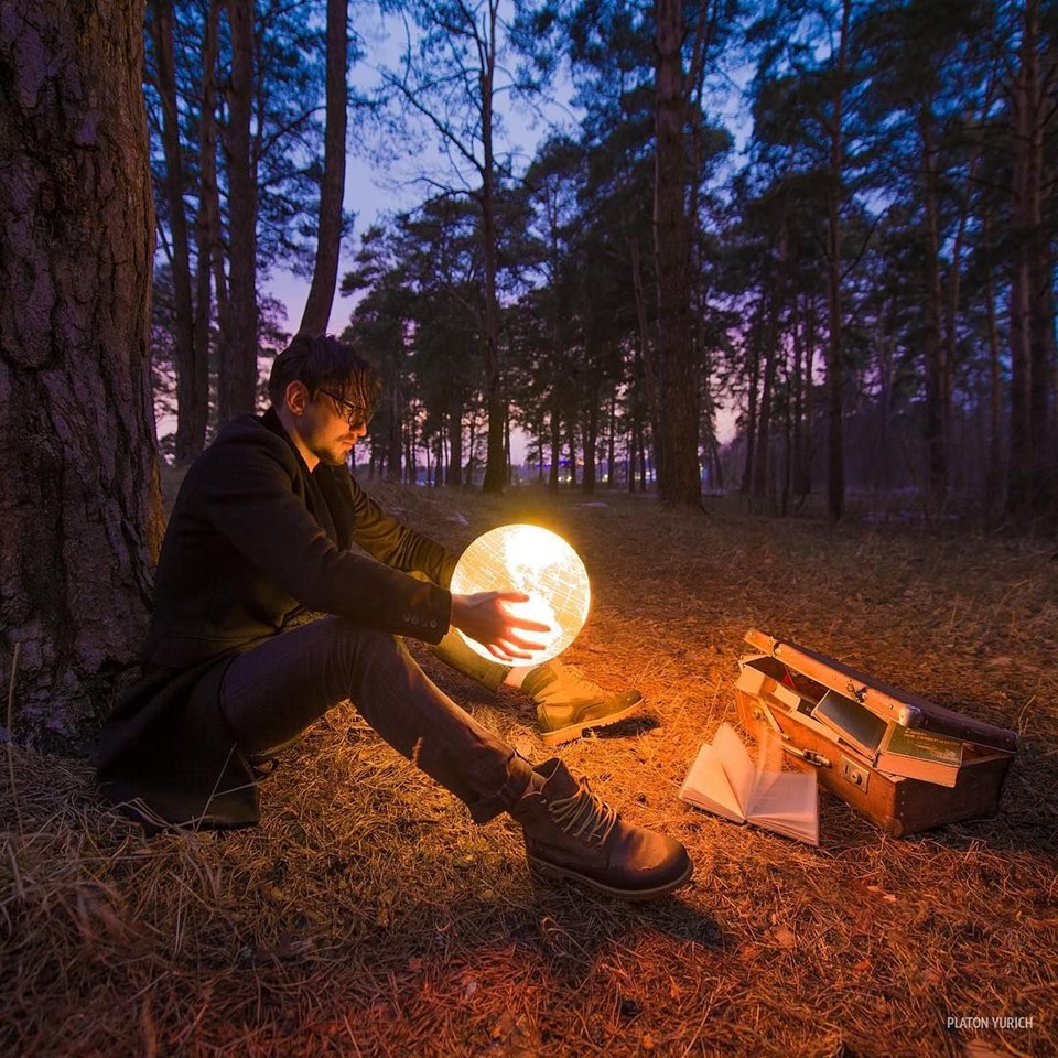 Rus fotoğrafçıdan rüya ile gerçeği birleştiren fotoğraflar