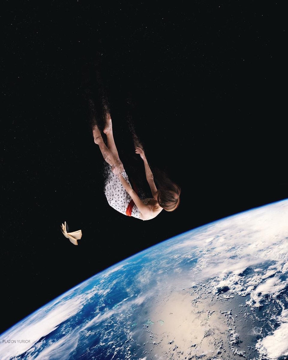 Rus fotoğrafçıdan rüya ile gerçeği birleştiren fotoğraflar