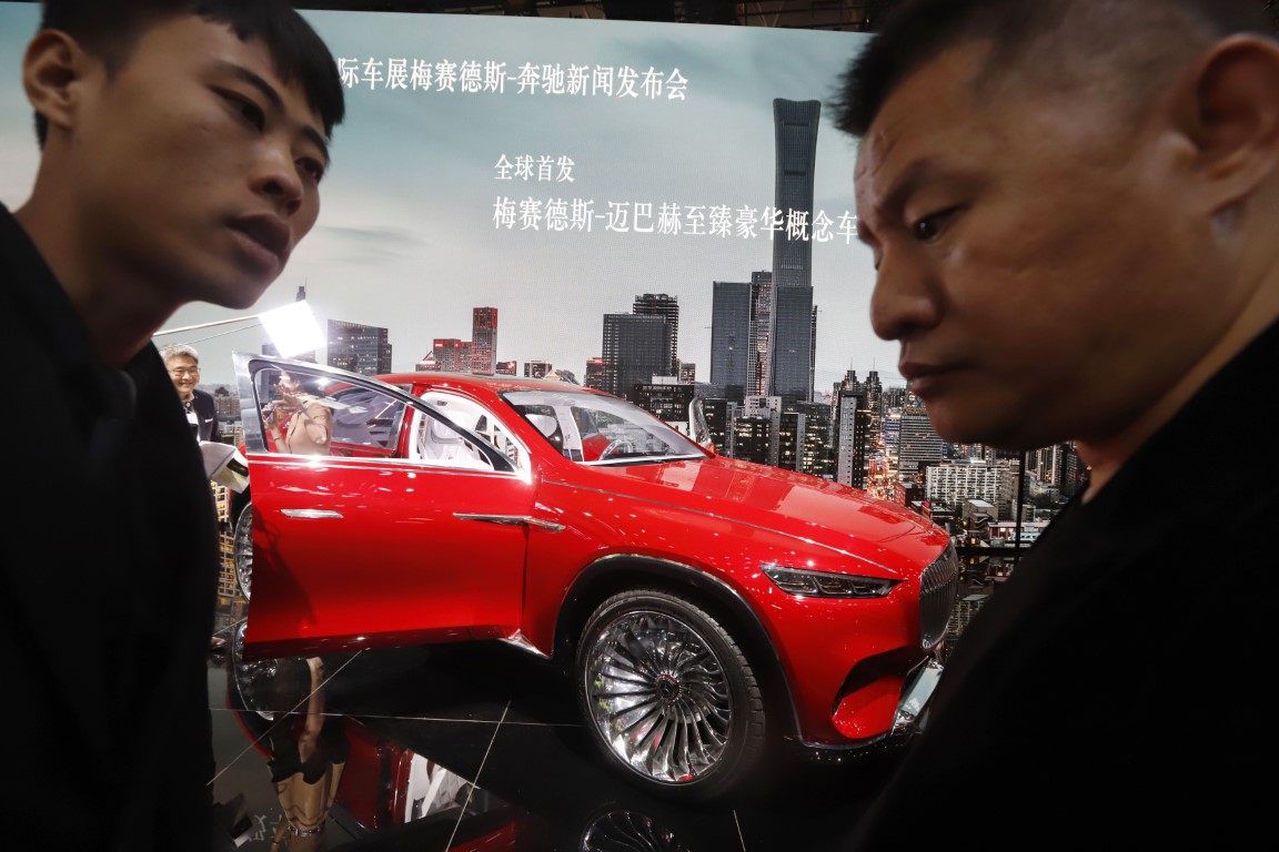 2018 Pekin Uluslararası Otomobil Fuarı'ndan görüntüler