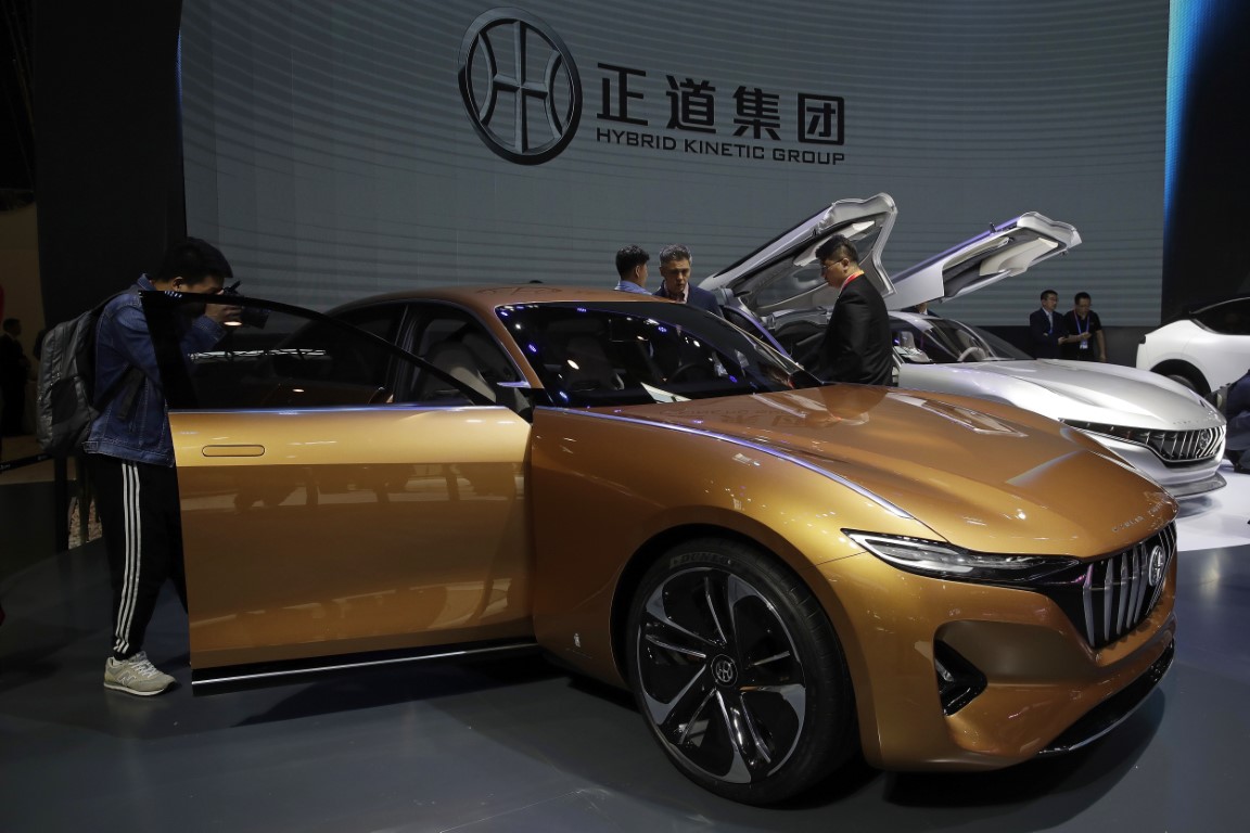 2018 Pekin Uluslararası Otomobil Fuarı'ndan görüntüler