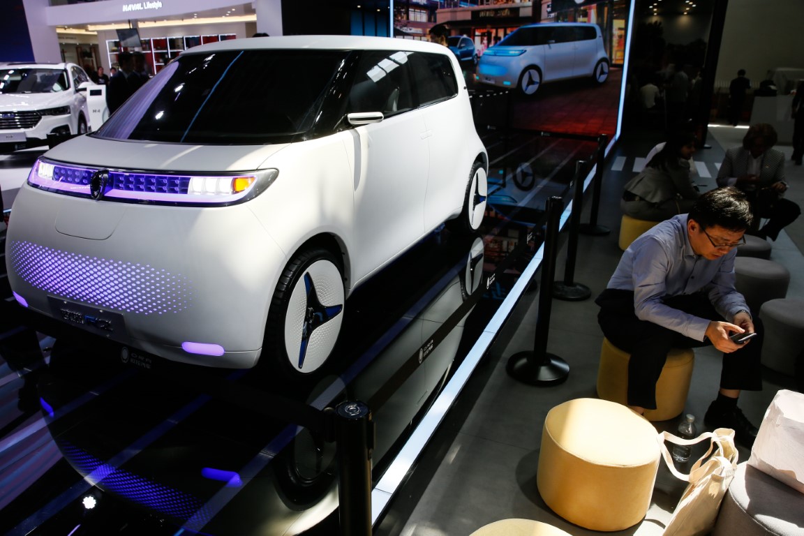2018 Pekin Uluslararası Otomobil Fuarı'ndan görüntüler