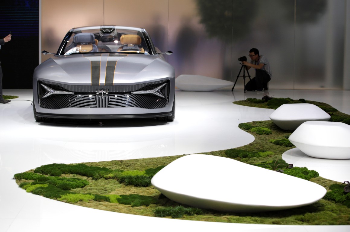 2018 Pekin Uluslararası Otomobil Fuarı'ndan görüntüler