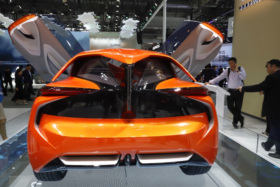2018 Pekin Uluslararası Otomobil Fuarı'ndan görüntüler