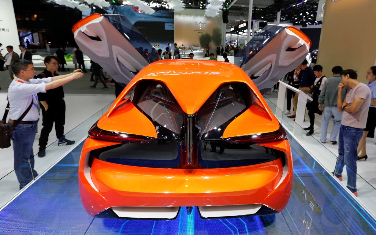 2018 Pekin Uluslararası Otomobil Fuarı'ndan görüntüler
