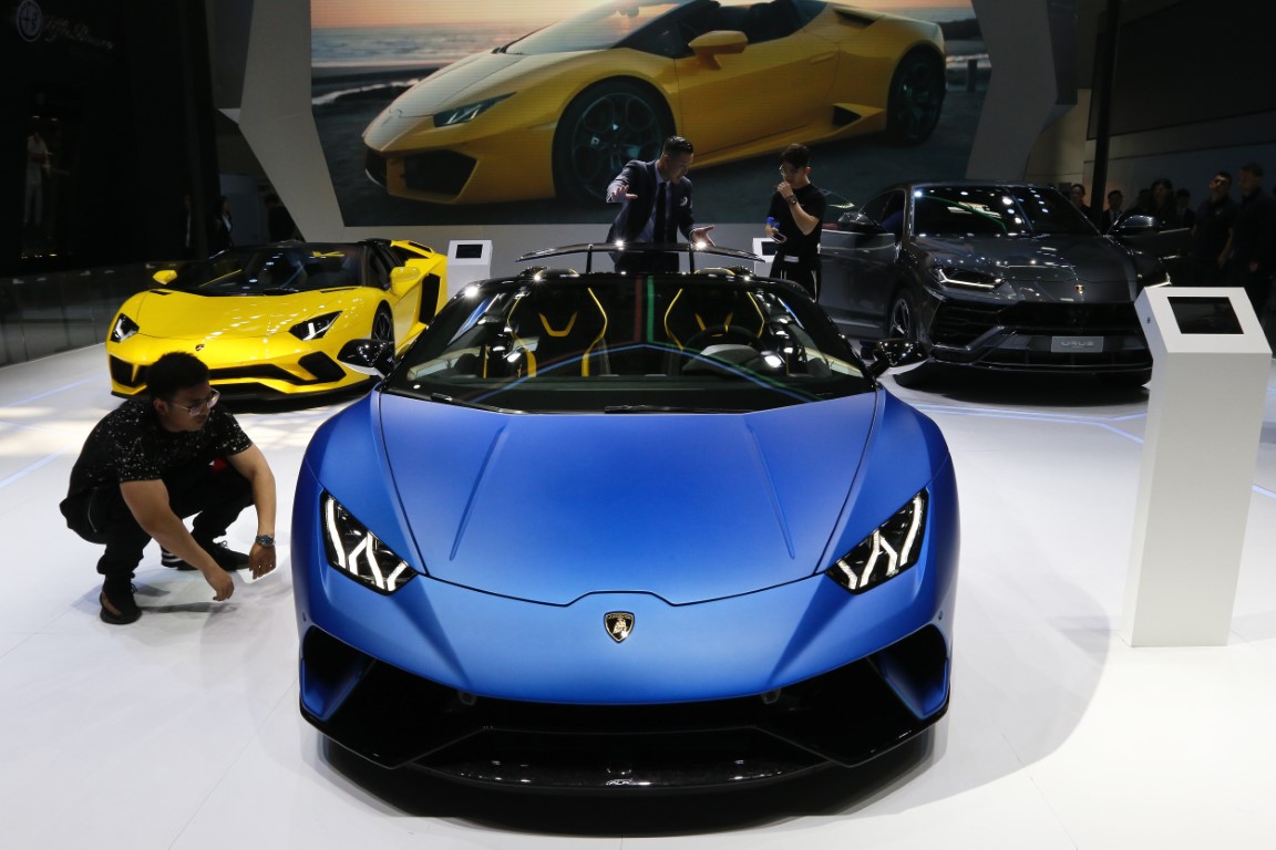 2018 Pekin Uluslararası Otomobil Fuarı'ndan görüntüler