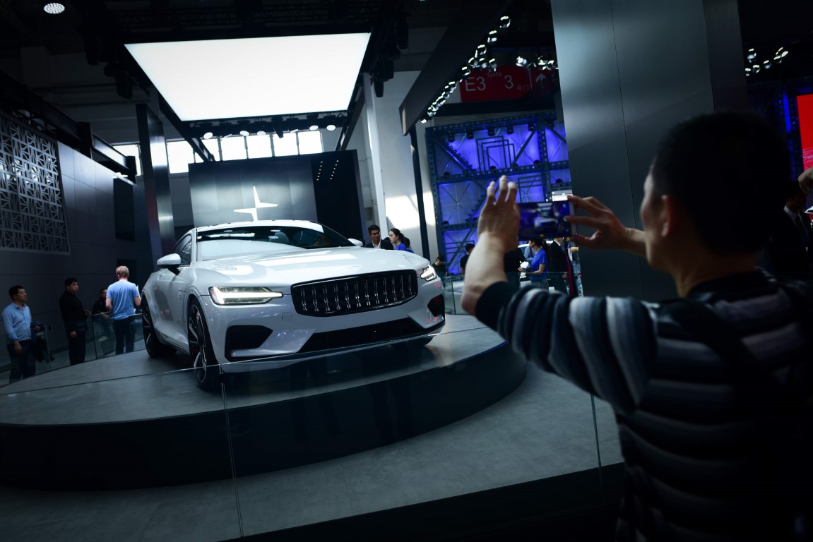 2018 Pekin Uluslararası Otomobil Fuarı'ndan görüntüler