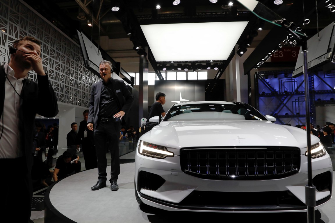 2018 Pekin Uluslararası Otomobil Fuarı'ndan görüntüler