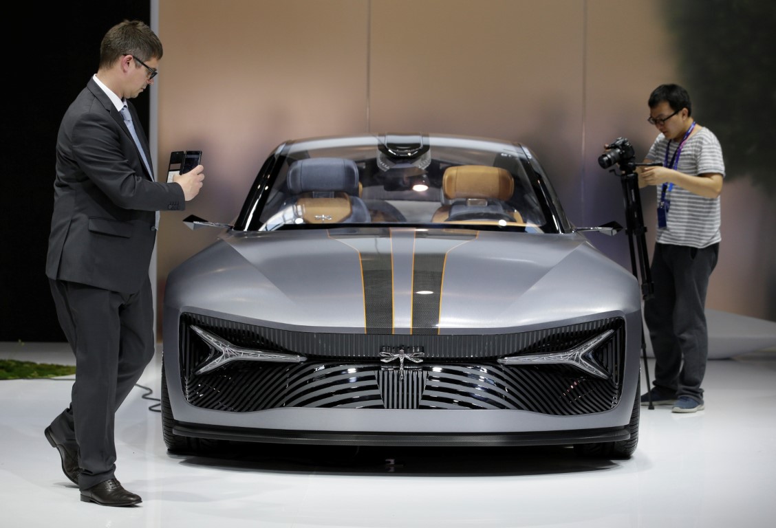 2018 Pekin Uluslararası Otomobil Fuarı'ndan görüntüler