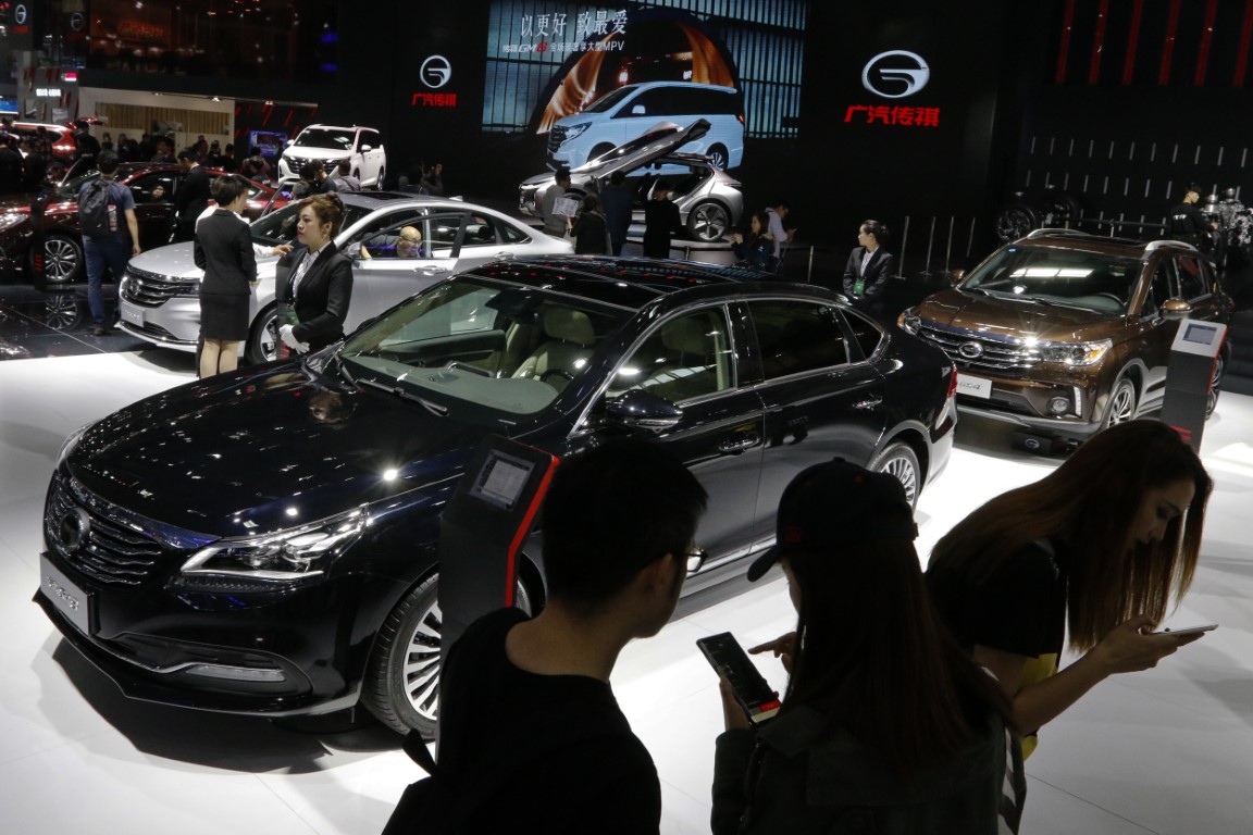 2018 Pekin Uluslararası Otomobil Fuarı'ndan görüntüler