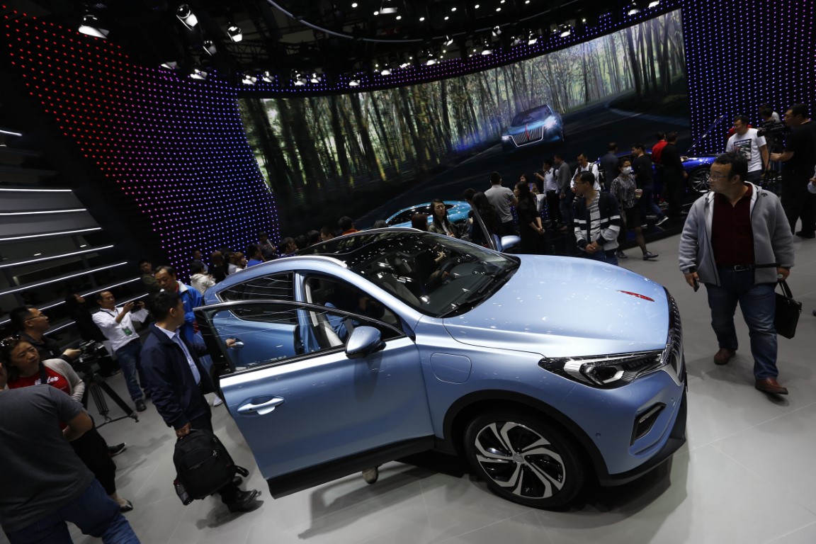 2018 Pekin Uluslararası Otomobil Fuarı'ndan görüntüler