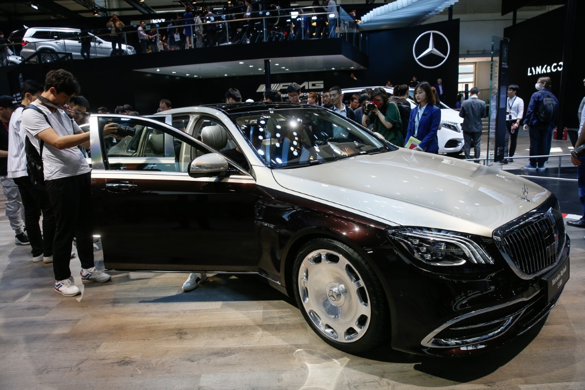 2018 Pekin Uluslararası Otomobil Fuarı'ndan görüntüler