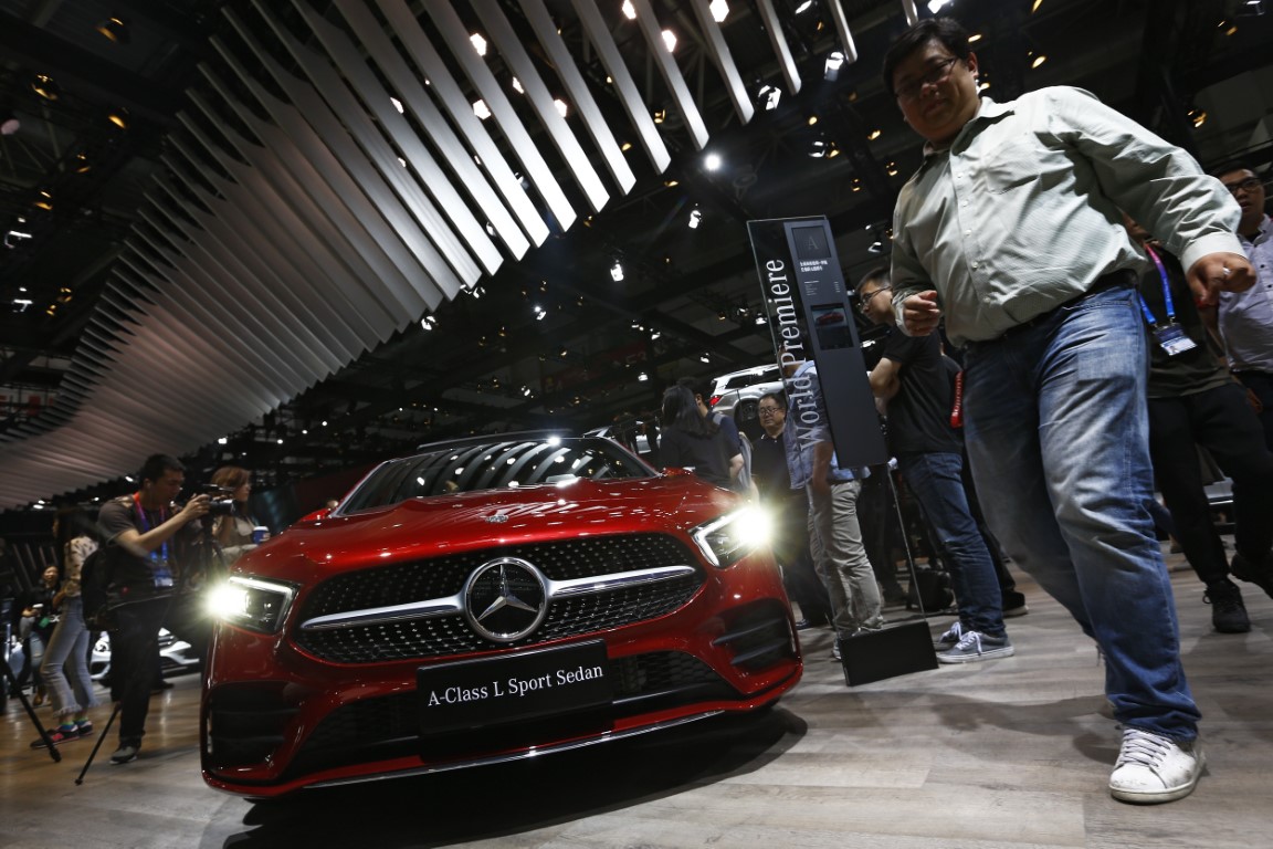 2018 Pekin Uluslararası Otomobil Fuarı'ndan görüntüler