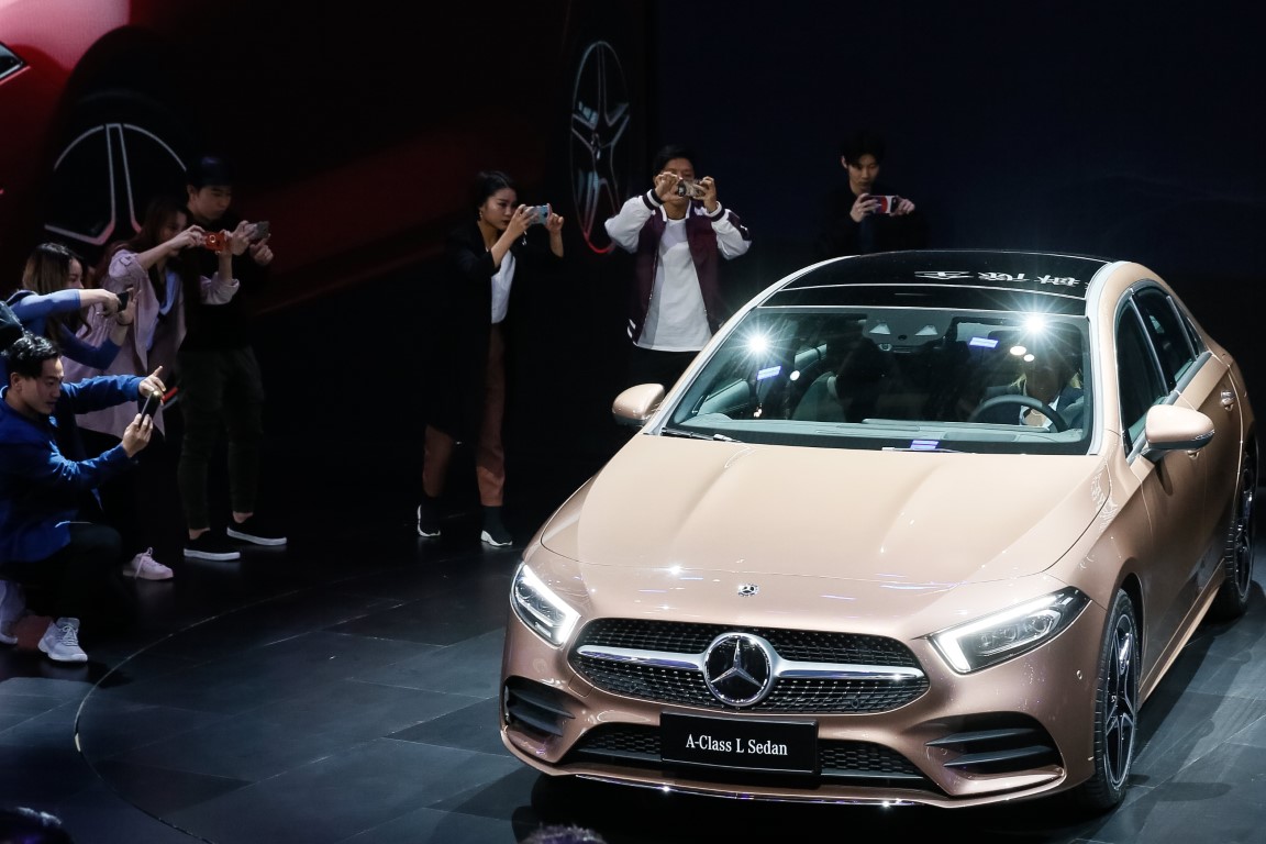 2018 Pekin Uluslararası Otomobil Fuarı'ndan görüntüler