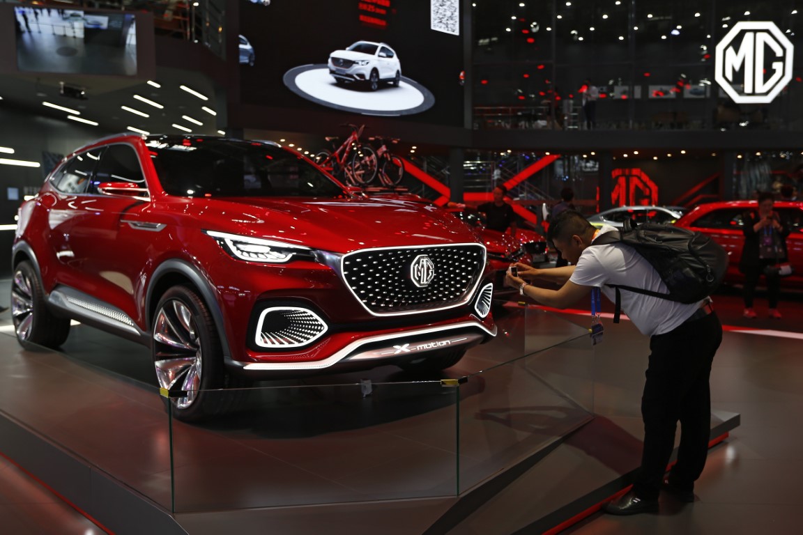 2018 Pekin Uluslararası Otomobil Fuarı'ndan görüntüler