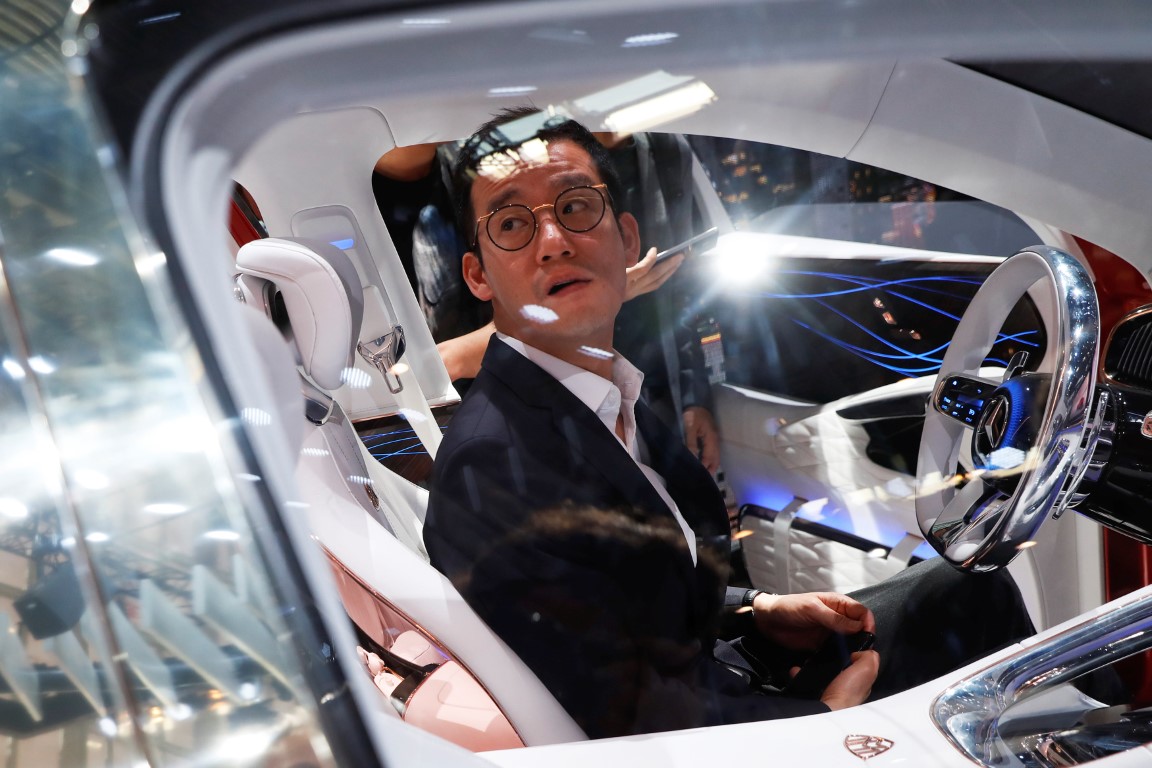 2018 Pekin Uluslararası Otomobil Fuarı'ndan görüntüler