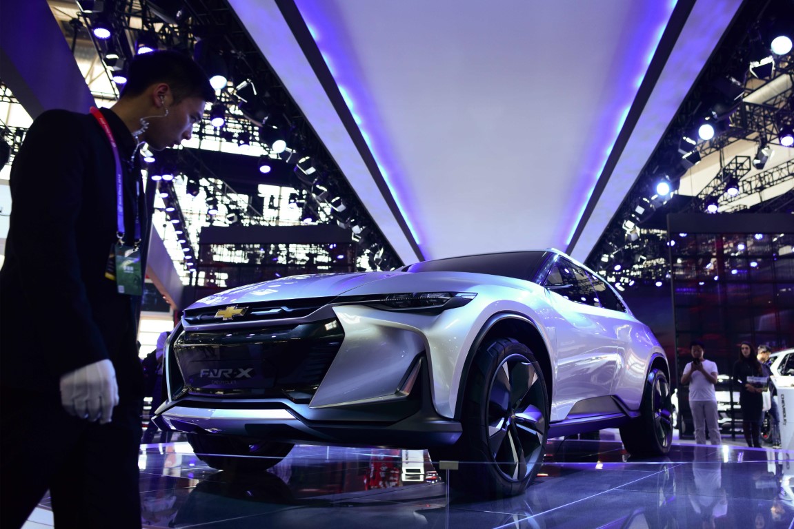 2018 Pekin Uluslararası Otomobil Fuarı'ndan görüntüler