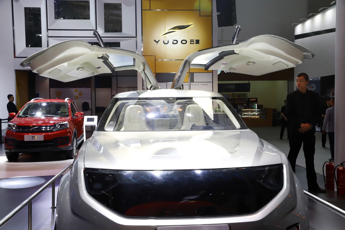 2018 Pekin Uluslararası Otomobil Fuarı'ndan görüntüler