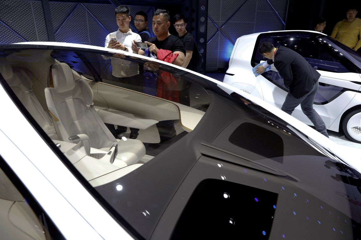 2018 Pekin Uluslararası Otomobil Fuarı'ndan görüntüler