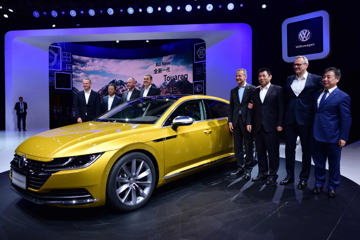 2018 Pekin Uluslararası Otomobil Fuarı'ndan görüntüler