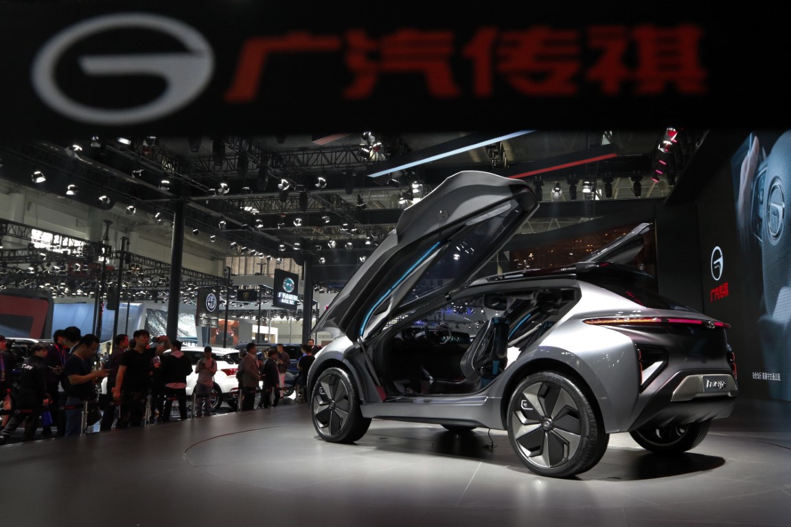 2018 Pekin Uluslararası Otomobil Fuarı'ndan görüntüler
