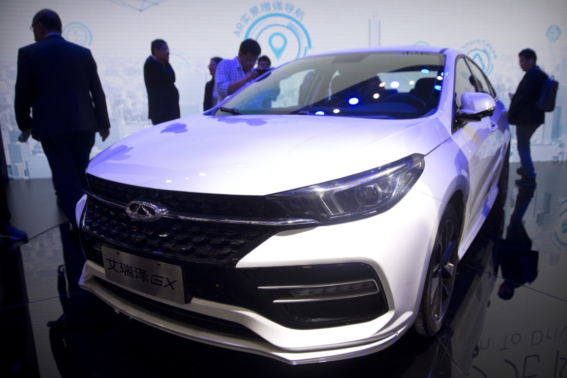 2018 Pekin Uluslararası Otomobil Fuarı'ndan görüntüler