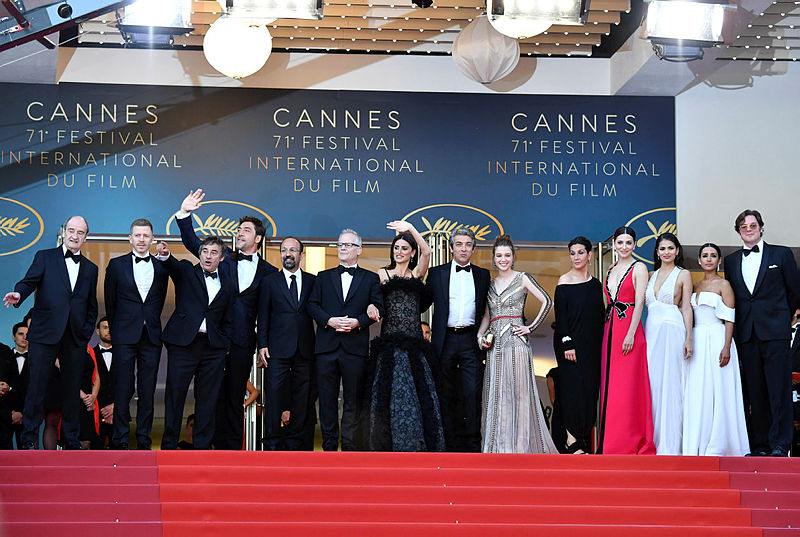 71. Cannes Film Festivali'nin açılış töreni