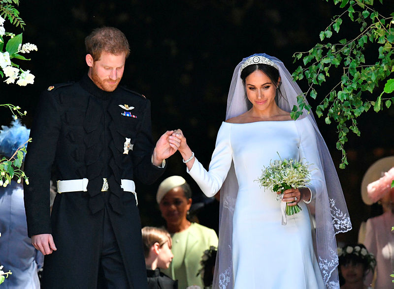 Prens Harry ve Meghan Markle evlendi