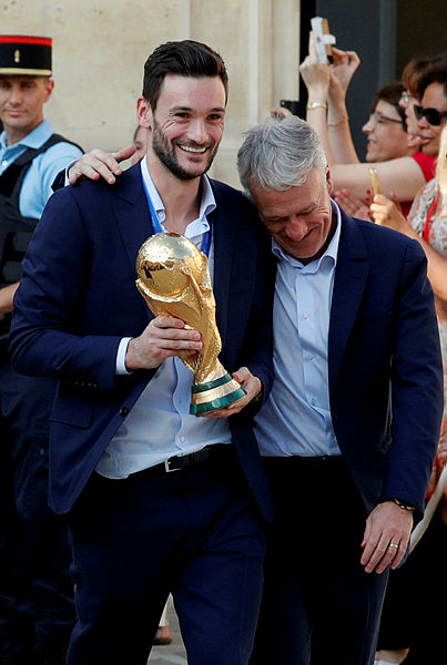 Fransa milli takımı Elysee Sarayı'nda!