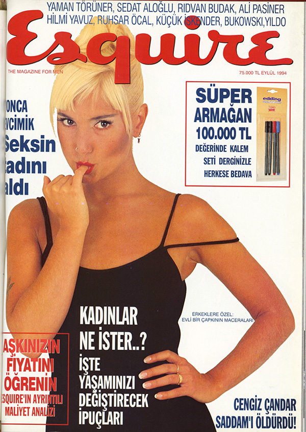 Esquire Türkiye 25. yıl özel, Kasım 2018