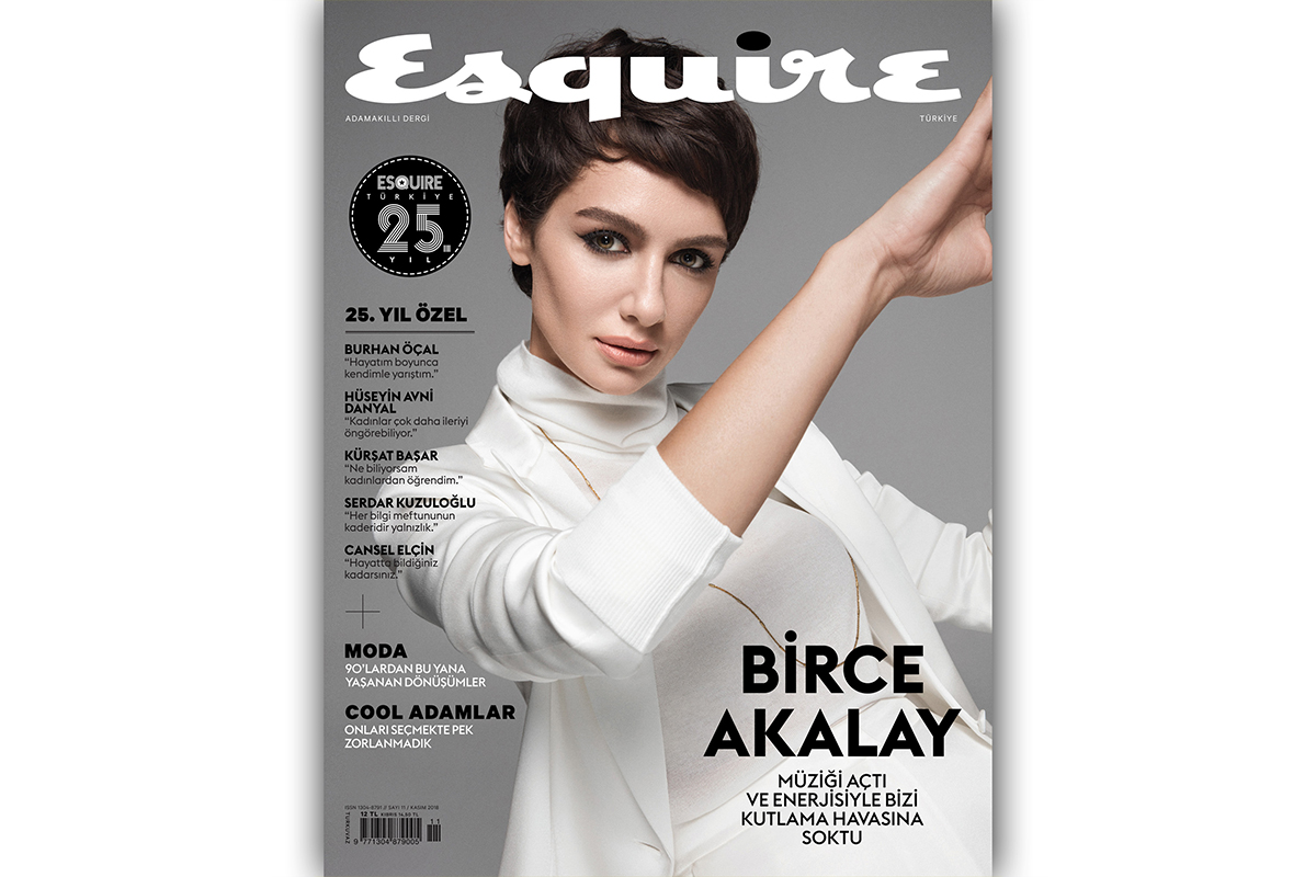 Esquire Türkiye 25. yıl özel, Kasım 2018
