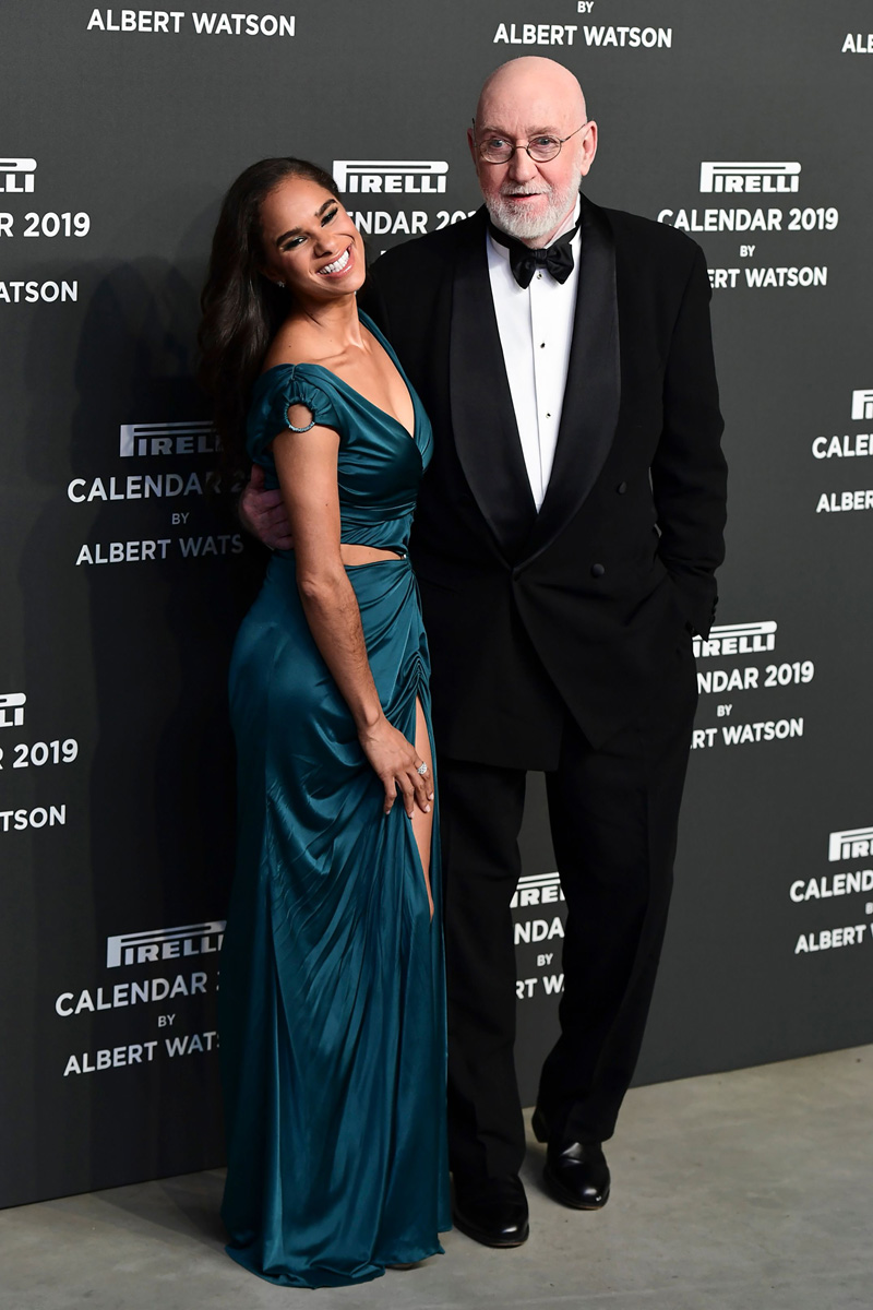 Pirelli 2019 Takvimi tanıtımında şıklık yarışı