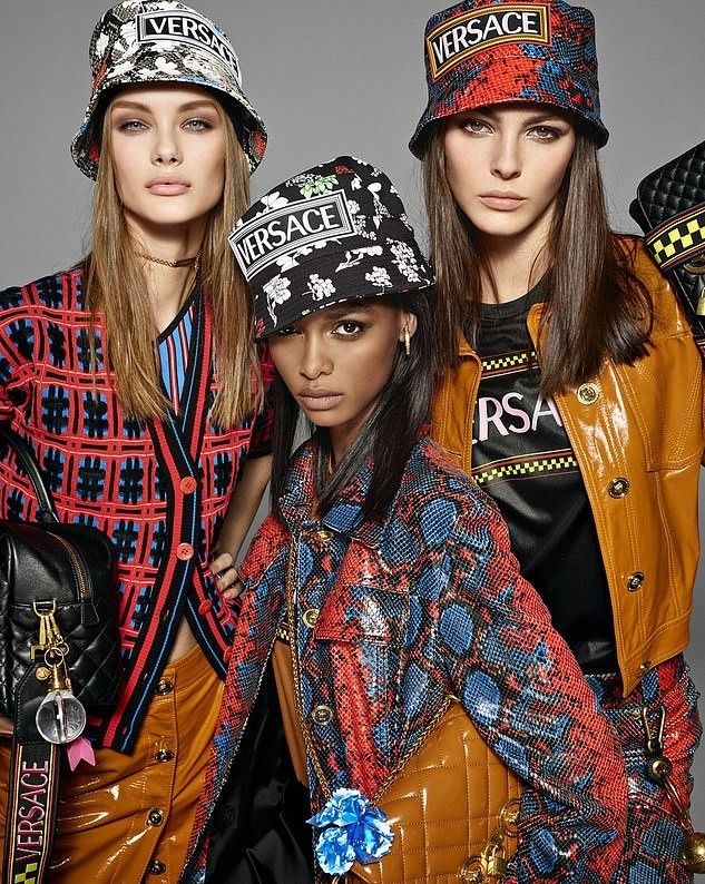 Versace'nin yeni yüzü: Bella Hadid ve Irina Shayk