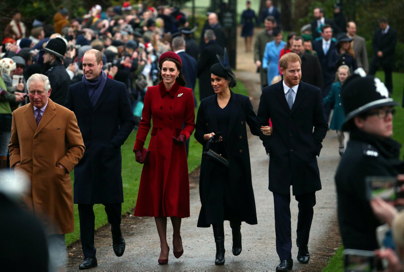 İngiliz Kraliyet'in yeni yıl yürüyüşü
