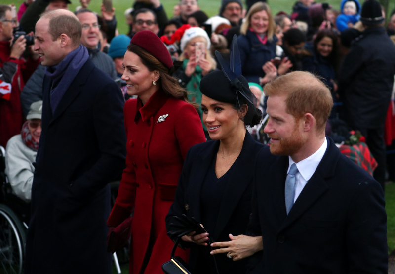 Kraliyet'in yeni yıl yürüyüşü