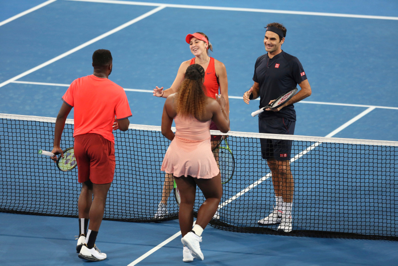 Roger Federer ve Serena Williams karşı karşıya