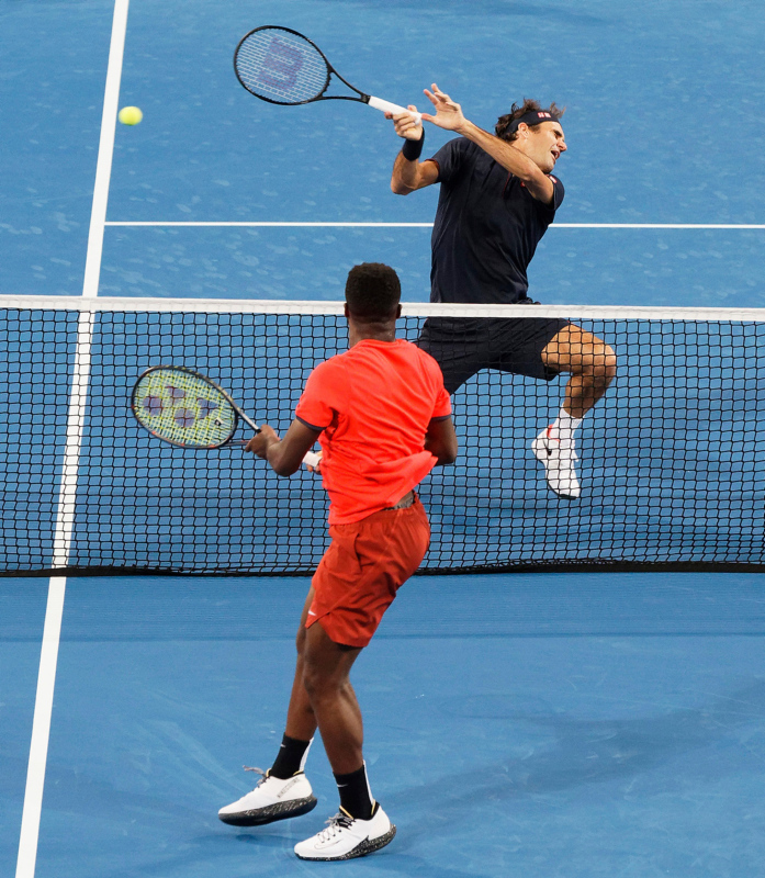 Roger Federer ve Serena Williams karşı karşıya