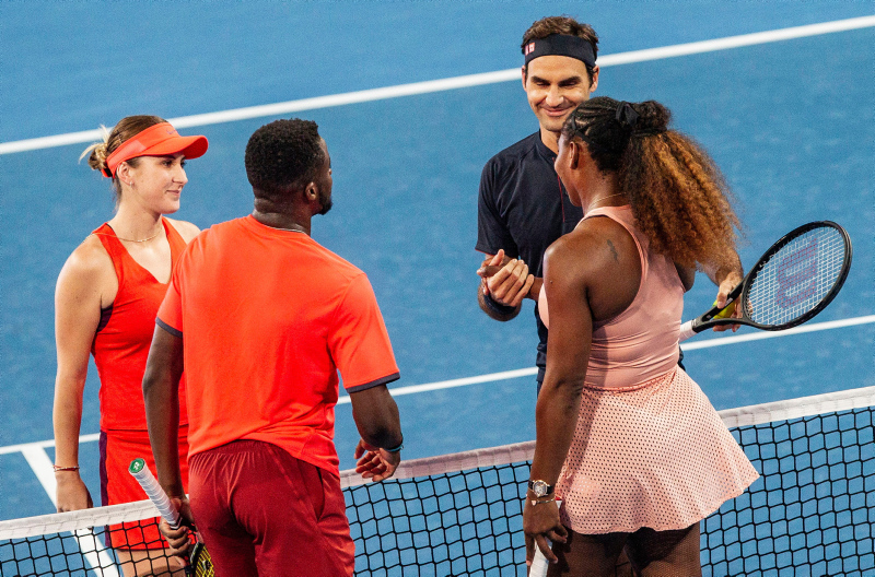 Roger Federer ve Serena Williams karşı karşıya