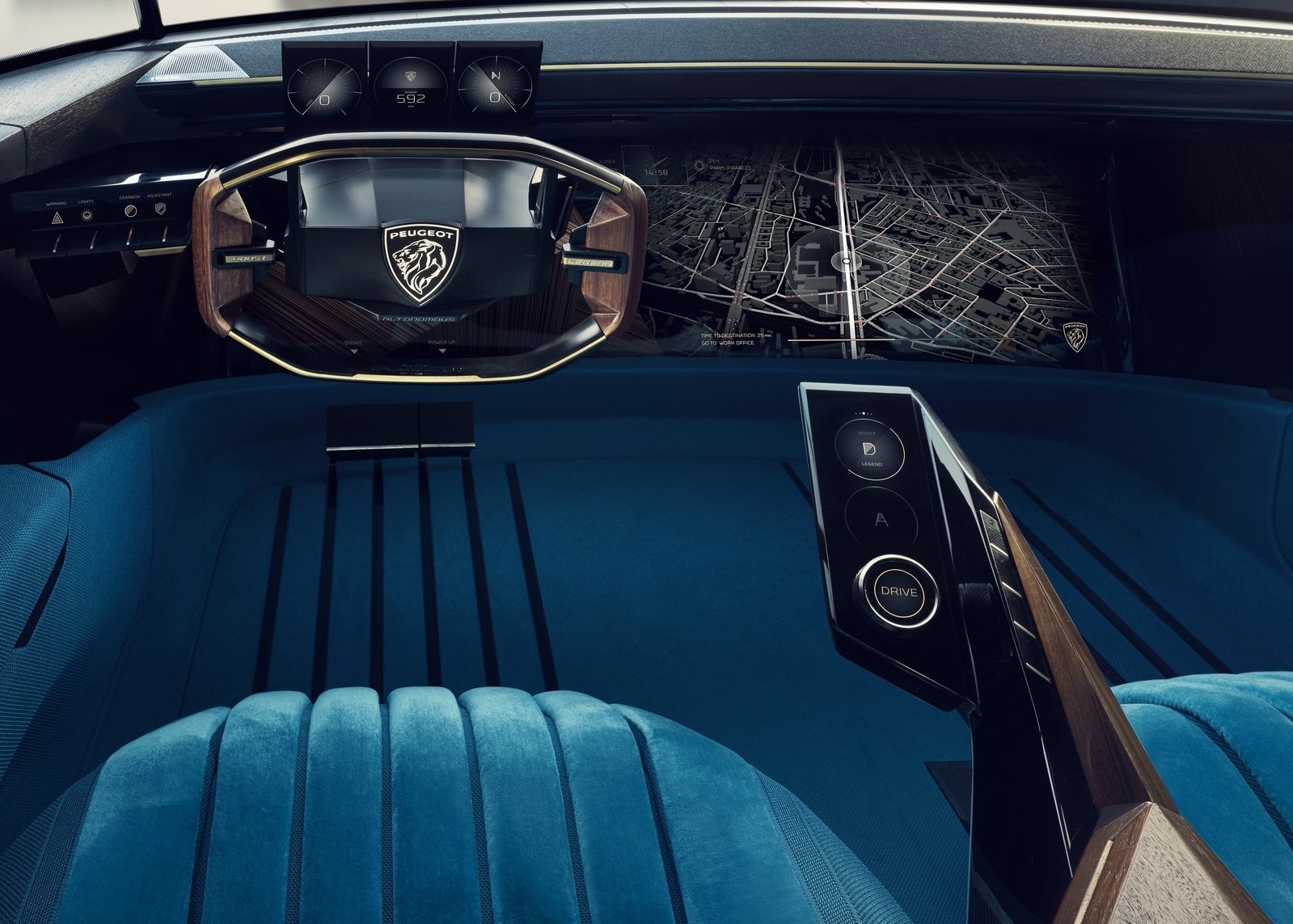 Peugeot’un Vizyonu; e-Legend Concept