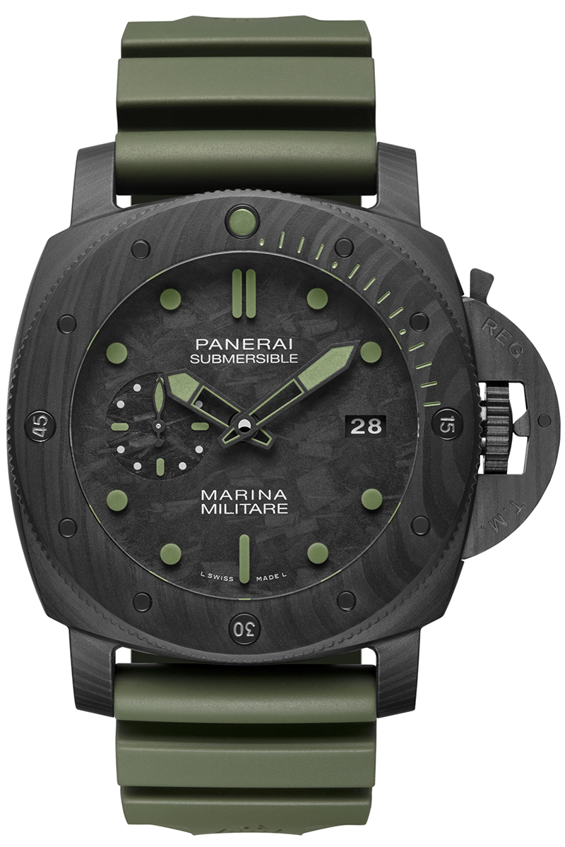SIHH 2019 | Panerai Submersible Marina Militare Carbotech™ - 47mm