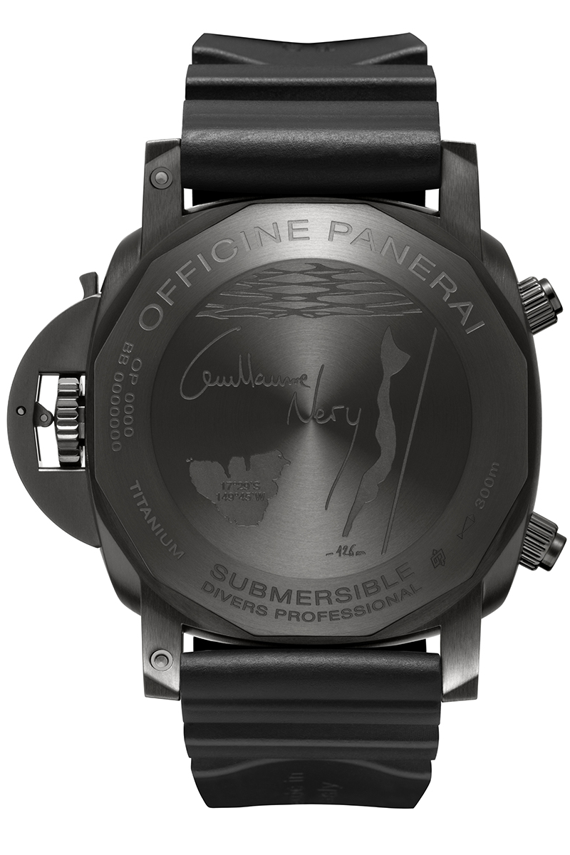 Panerai Sumbersible Chrono Guillaume Néry Editiyon - 47 mm 