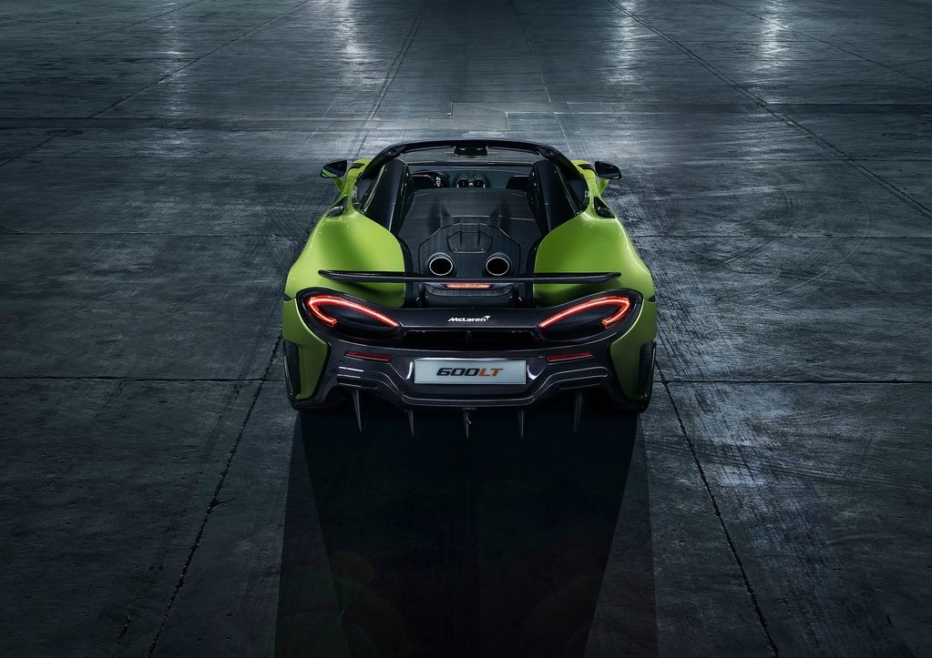 McLaren 600 LT Spider'a ilk bakış