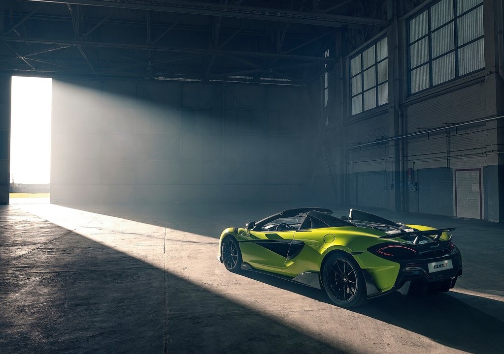 McLaren 600 LT Spider'a ilk bakış